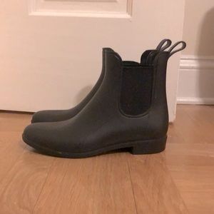 J.Crew Women’s Rubber Chelsea Rainboot size 7